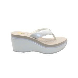 Volatile Paiges Platform Flip Flop White Camo